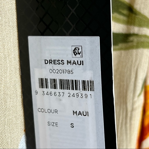 NWT City Chic Floral Maui Dress Cold Shoulder Plus Sz S/16 - Picture 7 of 8